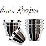 Space Home - Individueller Flanero - Edelstahl - 12er-Set - Durchmesser 8 cm