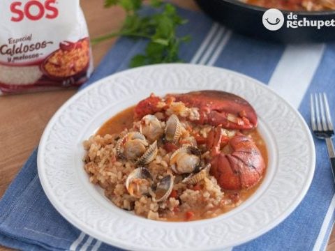 Mariñeiro Reis mit Meeresfrüchten