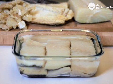 Wie man Kabeljau entsalzt