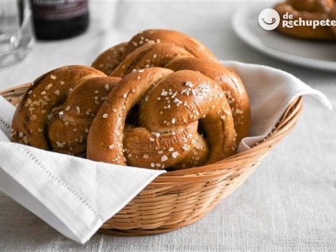 Bretzel oder hausgemachte Brezeln