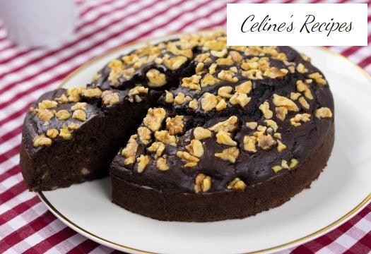 Schokoladen-Bananen-Brownie