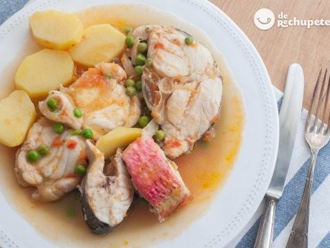 Fischeintopf. Galizischer Fischeintopf