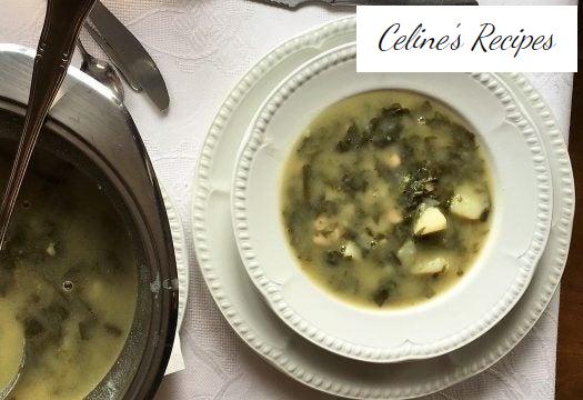 Galizische Suppe. Galizisches traditionelles Rezept