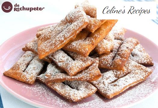 Chiacchiere oder italienische Karnevalsfrappe