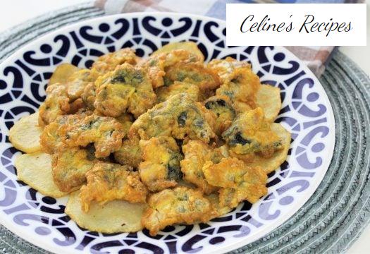 Ramponierte Seehecht-Kochas oder KoKotxas