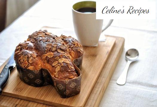 Colomba oder Ostertaube. Osterdessert