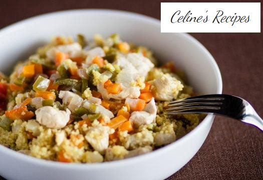 Couscous mit Hühnercurry