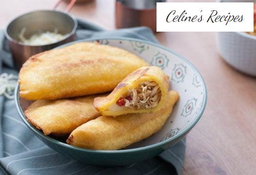 Venezolanische Hähnchen-Käse-Empanadas