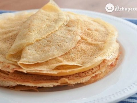 Wie man Pfannkuchen macht. Galizisches traditionelles Rezept