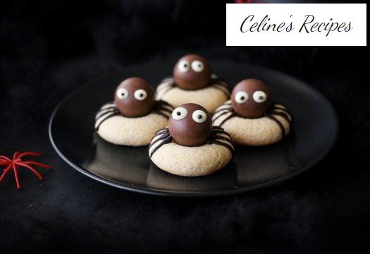 Halloween Spinnenplätzchen