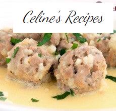 Youvarlakia avgolemono. Griechische Fleischbällchen