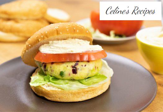 Wie man vegetarische Burger macht