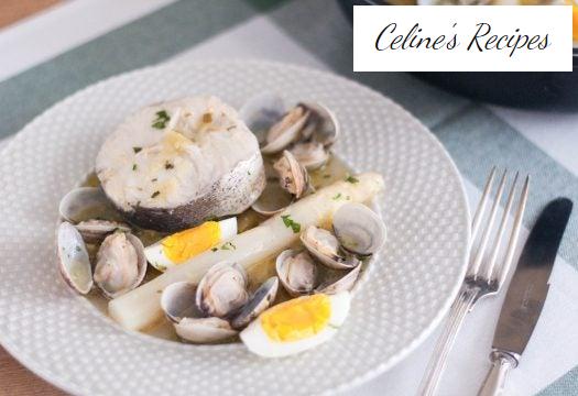 Baskischer Seehecht mit Spargel