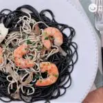 Spaghetti nero di seppia al frutti di mare