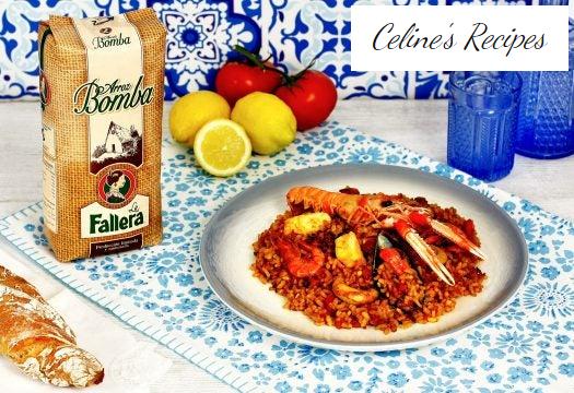 Paella mit Meeresfrüchten