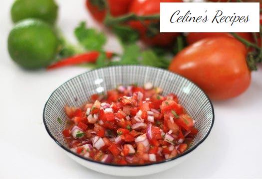 Pico de Gallo. Mexikanisches Rezept
