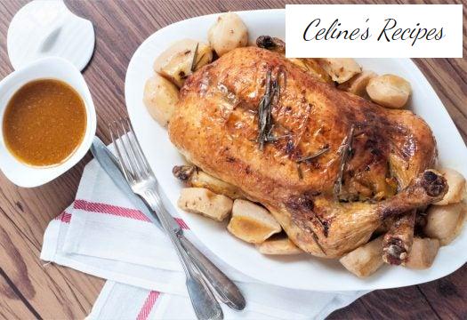 Gefülltes Hähnchen zu Weihnachten