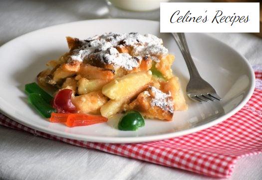 Roscón de Reyes und Apfelpudding