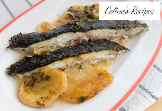 Gebackener Steinbutt