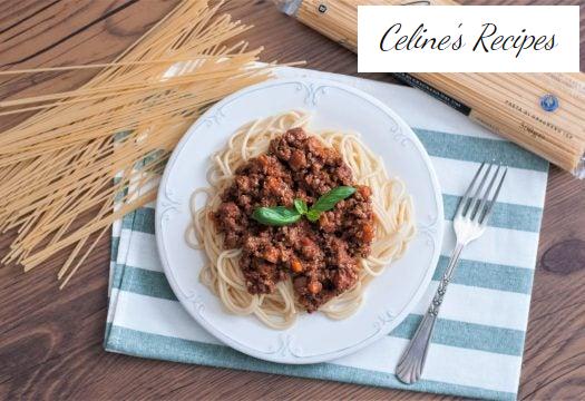 Spaghetti bolognese (Spaguetti alla bolognesa)