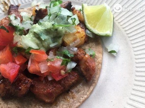 Mexikanischer Tacos al Pastor