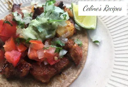 Mexikanischer Tacos al Pastor