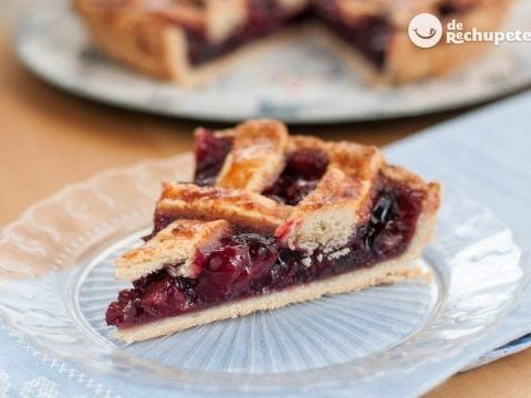 Kirschkuchen. Kirschkuchen