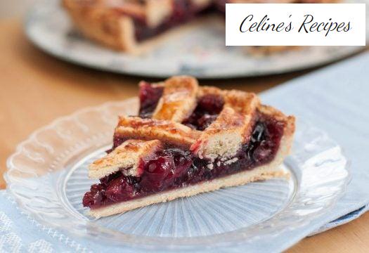 Kirschkuchen. Kirschkuchen