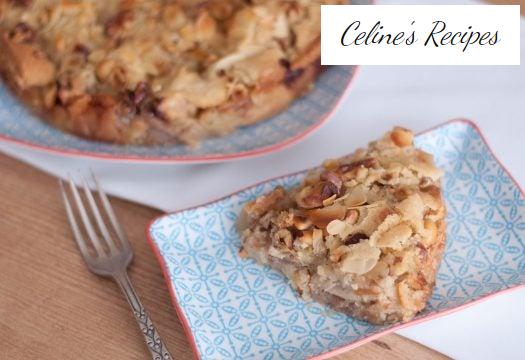 Schwedische Apfel-Trockenfrucht-Torte