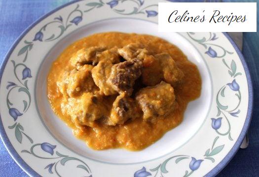 Rindfleisch in Sauce