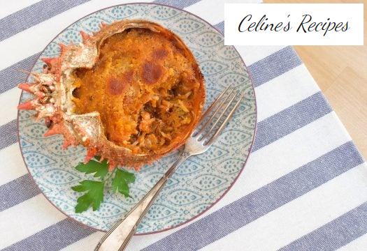 Txangurro zur Donostiarra. Gefüllte Seespinne