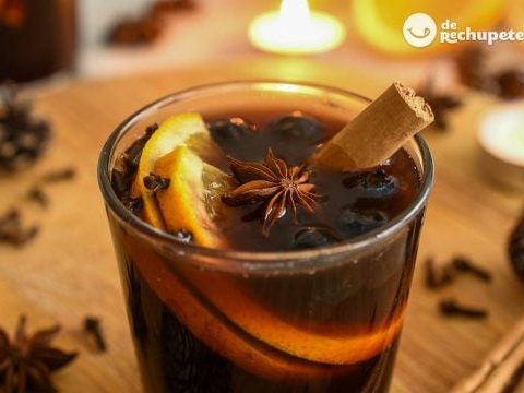 Weihnachtsgewürzwein. Glühwein