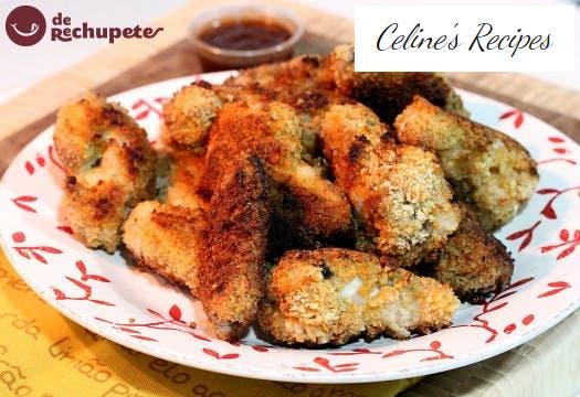 Gebackene knusprige Hühnerflügel