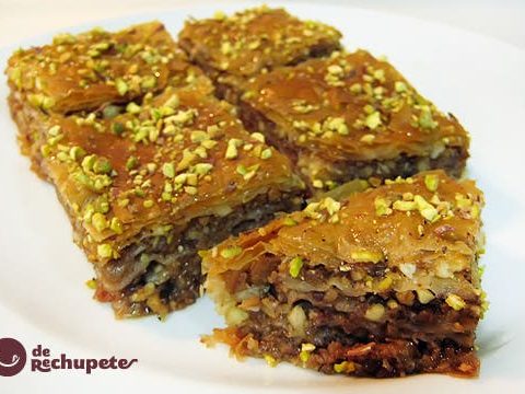 Hausgemachte griechische Baklavas