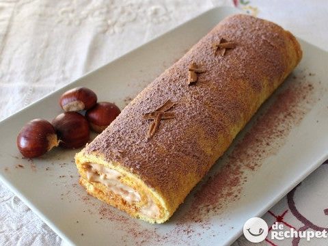 Zigeunerarm mit Kastaniencreme