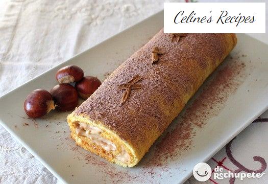 Zigeunerarm mit Kastaniencreme