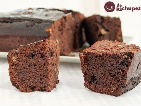 Schokoladen Brownie mit Orange