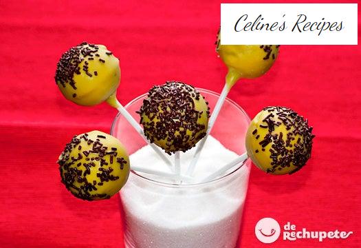 Schokoladensnacks oder Cake Pops