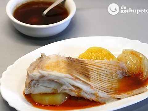 Caldeirada de Raya. Galizisches traditionelles Rezept