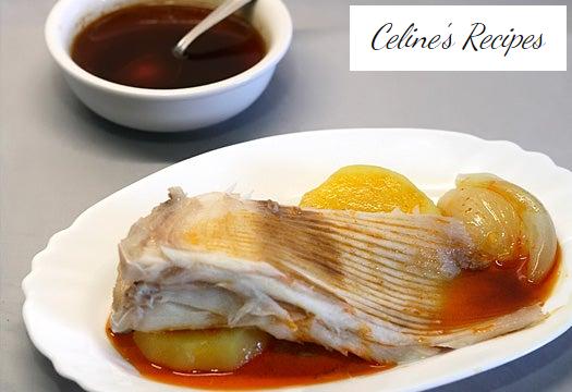 Caldeirada de Raya. Galizisches traditionelles Rezept