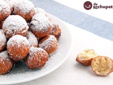 Castagnole. Italienischer Karnevalsdessert