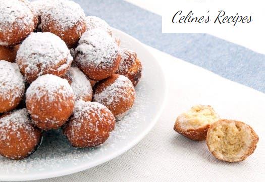 Castagnole. Italienischer Karnevalsdessert