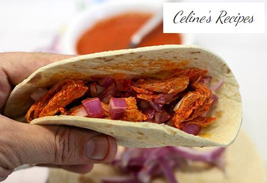 Cochinita Pibil Tacos. Mexikanisches Rezept