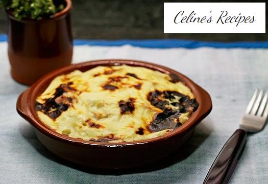 Gebackener Blumenkohlgratin mit Bechamelsauce