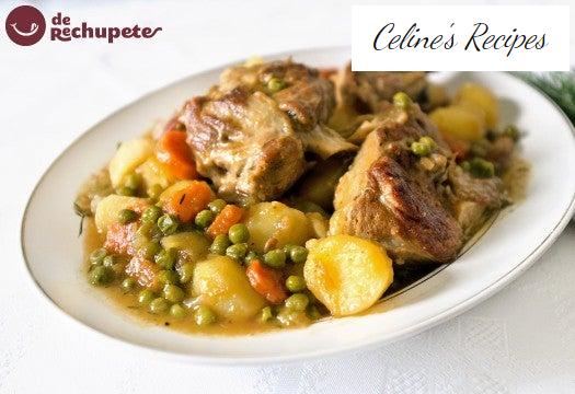 Lammeintopf mit Kartoffeln