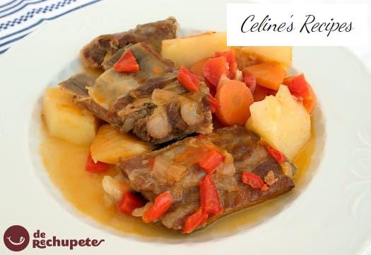 Rippchen mit Kartoffeln