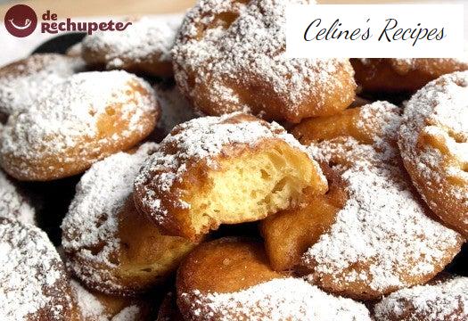 Karnevalscrêpes oder Krapfen