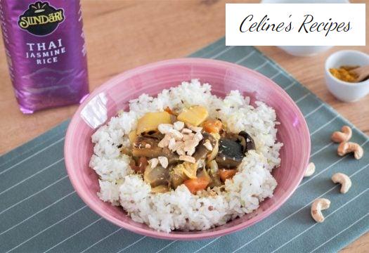 Gemüsecurry mit Reis