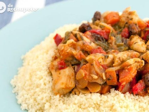 Couscous mit Hühnchen und Gemüse