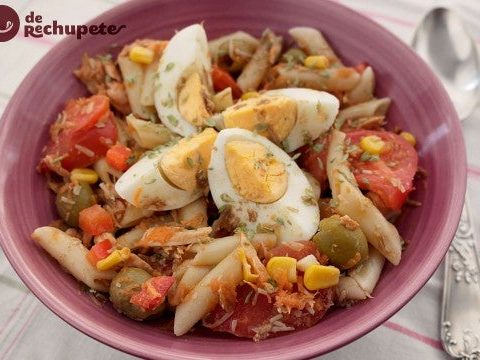 Nudelsalat mit Thunfisch